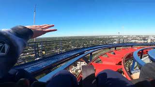 SheiKra POV  Busch Gardens Tampa  27K 60 FPS [upl. by Darton231]