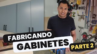 Como hacer gabinetes base y de pared parte 2 [upl. by Eelta268]