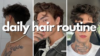 hair care routine for guys [upl. by Lennad928]