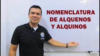 COMO NOMBRAR ALQUENOS Y ALQUINOS NOMENCLATURA DE ALQUENOS Y ALQUINOS QUÍMICA CON IRWIN [upl. by Justis]