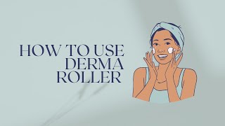 How to use Derma Roller Detail guide for beginners Part 1 [upl. by Oakleil]