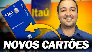 EXCLUSIVO ITAÚ LANÇA NOVOS CARTÕES [upl. by Oiralednac307]