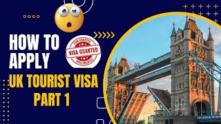 How to Self Apply UK Visitor Visa at Home Part 1 like and subscribe to my you tube channel [upl. by Gun]