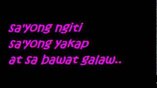 yeng constantino tao lang ako with lyricswmv [upl. by Yenruoj]