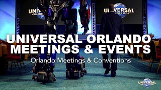 Universal Orlando Meetings amp Events  Orlando Meetings amp Conventions [upl. by Haibot]