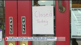 Talbots clothing store at The Marketplace temporarily closed but will reopen owner says [upl. by Ikkela352]