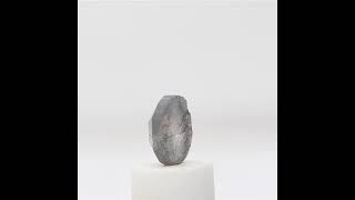 Grigio Diamante Naturale 048TCW 5 MM Rotondo Decorato Solitario [upl. by Gypsie]