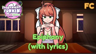 FnF Doki Doki Takeover Plus  Epiphany Lyrics FC [upl. by Ahseenyt]