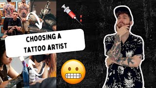 How to Choose a Tattoo Artist [upl. by Inoue]