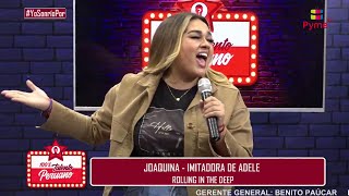 Joaquina Adele  Rolling in the deep vivo  100 Talento Peruano [upl. by Paris]