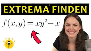 Mehrdimensionale Extremstellen Sattelpunkt – mehrdimensionale Analysis Extrema bestimmen [upl. by Anerhs]