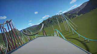 Strings  RMC TRex Coaster  Planet Coaster [upl. by Michelsen179]