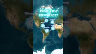 🌪️ Hurricanes Tornadoes Typhoons Cyclones amp Monsoons 🌧️ What’s the Difference [upl. by Noryd]