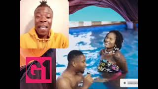 🚫Shocking labena shows kck on live interviews in swimming [upl. by Luckin]