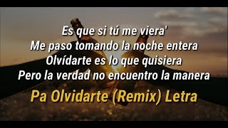 Pa Olvidarte Remix Letra ChocQuibTown Zion amp Lennox Farruko ft Manuel Turizo [upl. by Dombrowski]