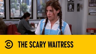 The Scary Waitress  The King Of Queens  Comedy Central Africa [upl. by Ecineg]