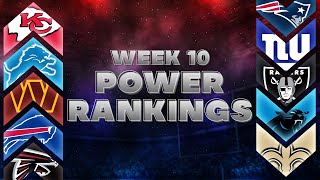 NFL Week 10 Power Rankings [upl. by Purcell]