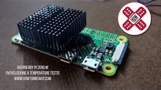 Raspberry Pi Zero W Overclocking And Cooling [upl. by Pernas591]