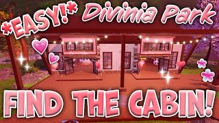 How to FIND THE CABIN In Divinia Park Royale High [upl. by Frendel]