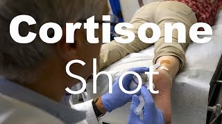 Behind The Scenes Cortisone Injection [upl. by Kaenel866]