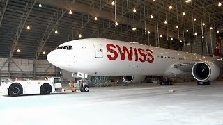 Boeing 777300ER Swiss Air Lines [upl. by Anividul]