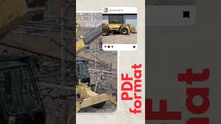 caterpillar TH63 Telehandler Service Manual Download pdf shorts trending cat 5wm format [upl. by Vito]