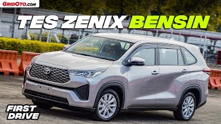 Innova Zenix Gak Selalu tentang Hybrid sekarang kami tes yang Zenix BENSIN  GridOto [upl. by Anallese604]