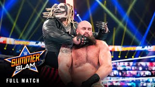 FULL MATCH — Strowman vs Wyatt — Universal Title Falls Count Anywhere Match SummerSlam 2020 [upl. by Damon]