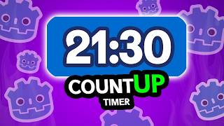 How To Make a Count UP Timer in Godot [upl. by Sand552]