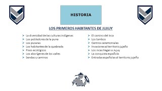 Los Primeros Habitantes de Jujuy  Historia  IUPS Audiolibro por Dj Mgic [upl. by Anawaj]