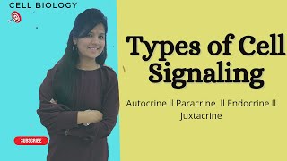 Types of cell Signaling I Autocrine I Paracrine I Endocrine I Juxtacrine cellsignaling [upl. by Oirad]