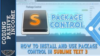 How to Install and Use Package Control in Sublime Text 3 [upl. by Graner68]