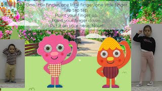 Funny One Little Finger Performance  Kids Songs for You [upl. by Ming]