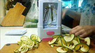 Howto use a Spiralizer [upl. by Ativoj]