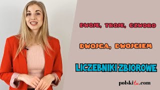 Польский для начинающих  liczebniki zbiorowe dwoje troje [upl. by Yesnyl]