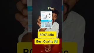 🔥 Boya mic Rs799 [upl. by Adnirod799]