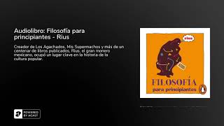 Audiolibro Filosofía para principiantes  Rius [upl. by Tandy651]