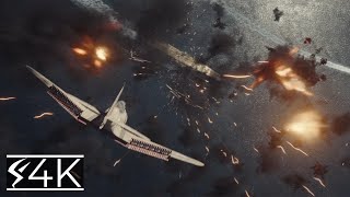 Midway Scene All Arial Attack Scenes 2019 4K UHD [upl. by Tcideneb]