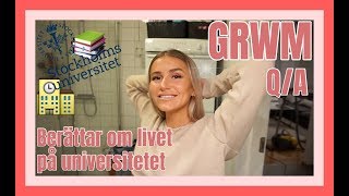 GRWM  EXPOSING STOCKHOLM UNIVERSITY [upl. by Yeltsew]