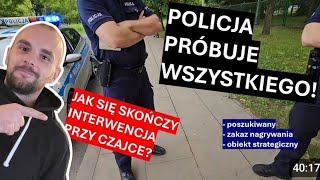 POLICJANCI PRÓBUJĄ OHYDNIE PODEJSC AUDYT OBYWATELSKI  ANALIZA [upl. by Melloney]