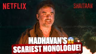 Madhavanâ€™s SPINECHILLING Monologue SHOCKS Ajay Devgn amp Jyotika ðŸ˜±  Shaitaan  Netflix India [upl. by Sacksen]