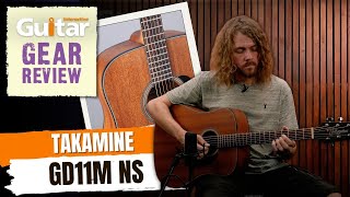 Takamine GD11M NS  Review  Guitar Interactive [upl. by Enajaras]