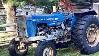 1981 Ebro 70 hp Tractor w Perkins Diesel [upl. by Suirtimed]