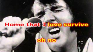 Elvis Presley  Suspicious Minds karaokefair use [upl. by Nakah]