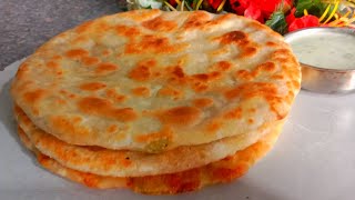 aloo paratha recipe aloo fluffy paratha recipe recipe by imrana [upl. by Cirdahc]