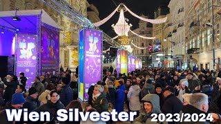 Silvester in Wien 20232024 🇦🇹 Wiener Silvesterpfad [upl. by Gonagle472]