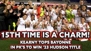 Kearny 1 5 Bayonne 1 4  Hudson County Tournament Final  15th Straight Title for Kearny [upl. by Jeroma]