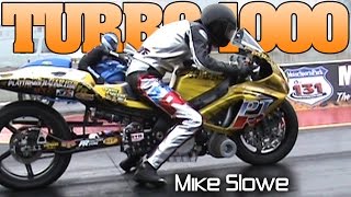 Turbo GSXR motorcycle vs turbo Hayabusa Prostreet AMA Semi Finals US 131 Speedway [upl. by Lilybel]