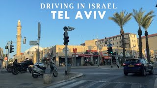 Tel Aviv Ayalon highway  South of Tel Aviv  Jaffa Driving in Israel 2022 [upl. by Eatnoled]