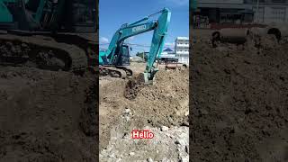 KOBELCO EXCAVATOR ✅ Full Power⛔ For Construction🏗️ Part2717459kobelcoshorts excavator shorts [upl. by Roseanna237]